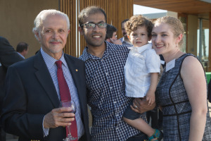 Dr. Molina con Prof. McNeill y su familia en May 2014.